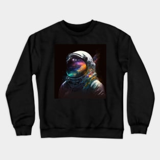 Galactic Dreamer a Cosmic Explosion Crewneck Sweatshirt